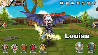 Epic conquest Louisa gameplay with Relic Items screenshot 2