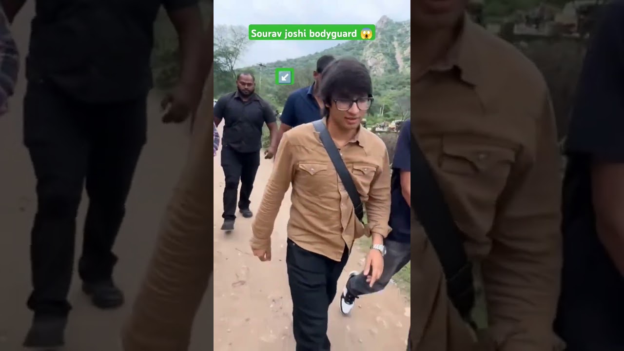 sourav joshi bodyguard exposed | sourav joshi secret bodyguard 