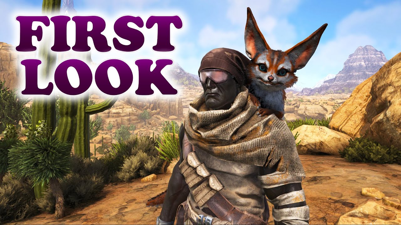 ARK Scorched Earth WYVERNS, GOLEMS, CAVE, EPIC RUINS & MUCH MORE! Scorched Earth First Look Gameplay
