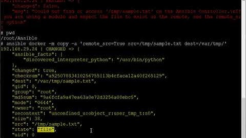 Ansible# 10 -  Copy Module to Copy Files and Directories on Remote Servers - Exampes of File Module