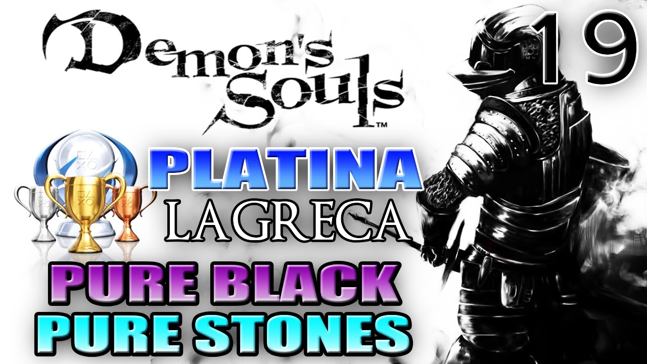 DEMON'S SOULS DETONADO PTBR 19 PLATINA 100 PURE BLACK E FARM