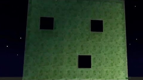 How To Make Slime Statue In Minecraft