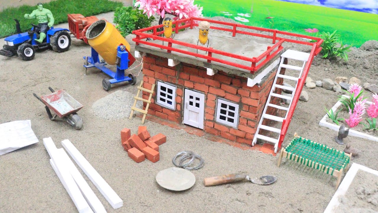 Mini Science House diy mini house construction science projects-mini hulk-mini tractor ...