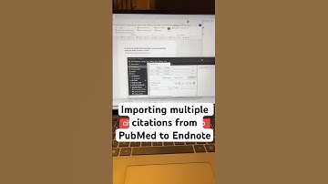 Importing multiple citations from PubMed to Endnote