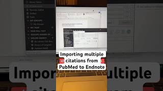 Importing multiple citations from PubMed to Endnote