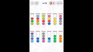 Bubble Sort Color Puzzle Game LEGEND PACK 4-71 to 4-80 Walkthrough Solution