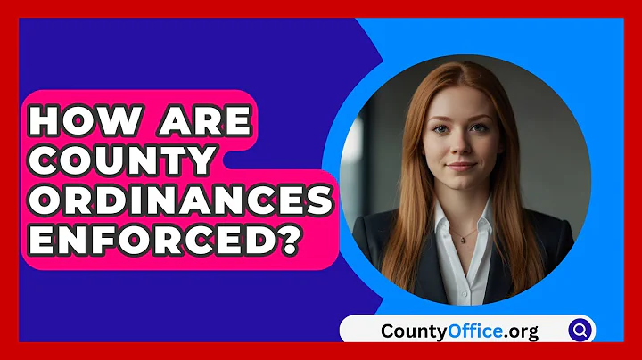 How Are County Ordinances Enforced? - CountyOffice.org
