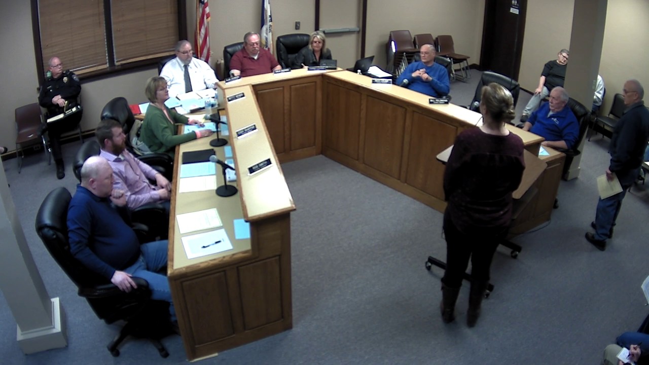 3 27 17 Anamosa City Council Meeting YouTube