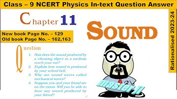 In-text questions Chapter 11 Sound Class 9 Science NCERT Page No 115