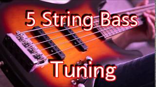 5 string bass tuner b-e-a-d-g (hd)