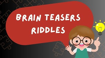 🧩 Brain Teaser Riddles for Kids | Fun and Challenging | Can You Solve Them All?