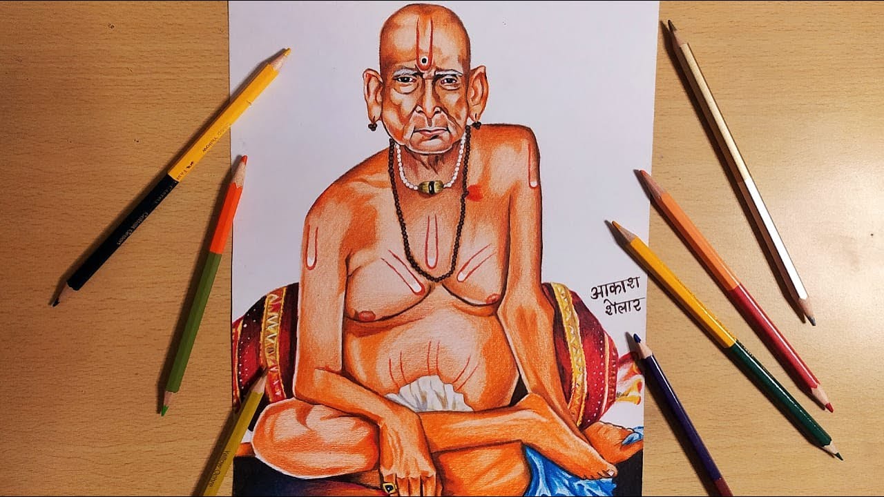 Pin by D A on Shri Swami Samarth  Pencil sketch images Easy love  drawings Zen doodle art
