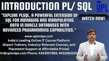Video 12 PLSQL