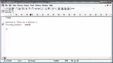 Beginner PHP Tutorial   37   String Functions Part 4 flv