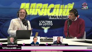 TMWRadio- Lotito e le parole distruttive. il commento di Capua, Mattei e Anellucci