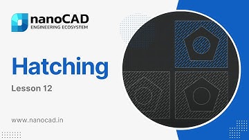 Hatching in nanoCAD Platform: Lesson 12