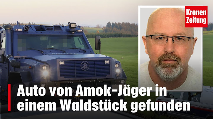 Auto von Amok-Jäger in einem Waldstück gefunden | krone.tv NEWS