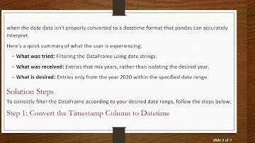 Filter Your Pandas DataFrame by Date Ranges