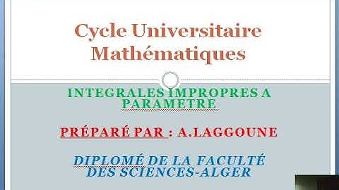 2021 - intégrale impropre à paramètre - ex 4