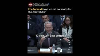 Eric Schmidt: "The AI revolution is underhyped."