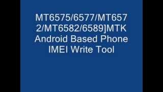 All MTK IMEI REPAIR TOOL support all mtk chipset