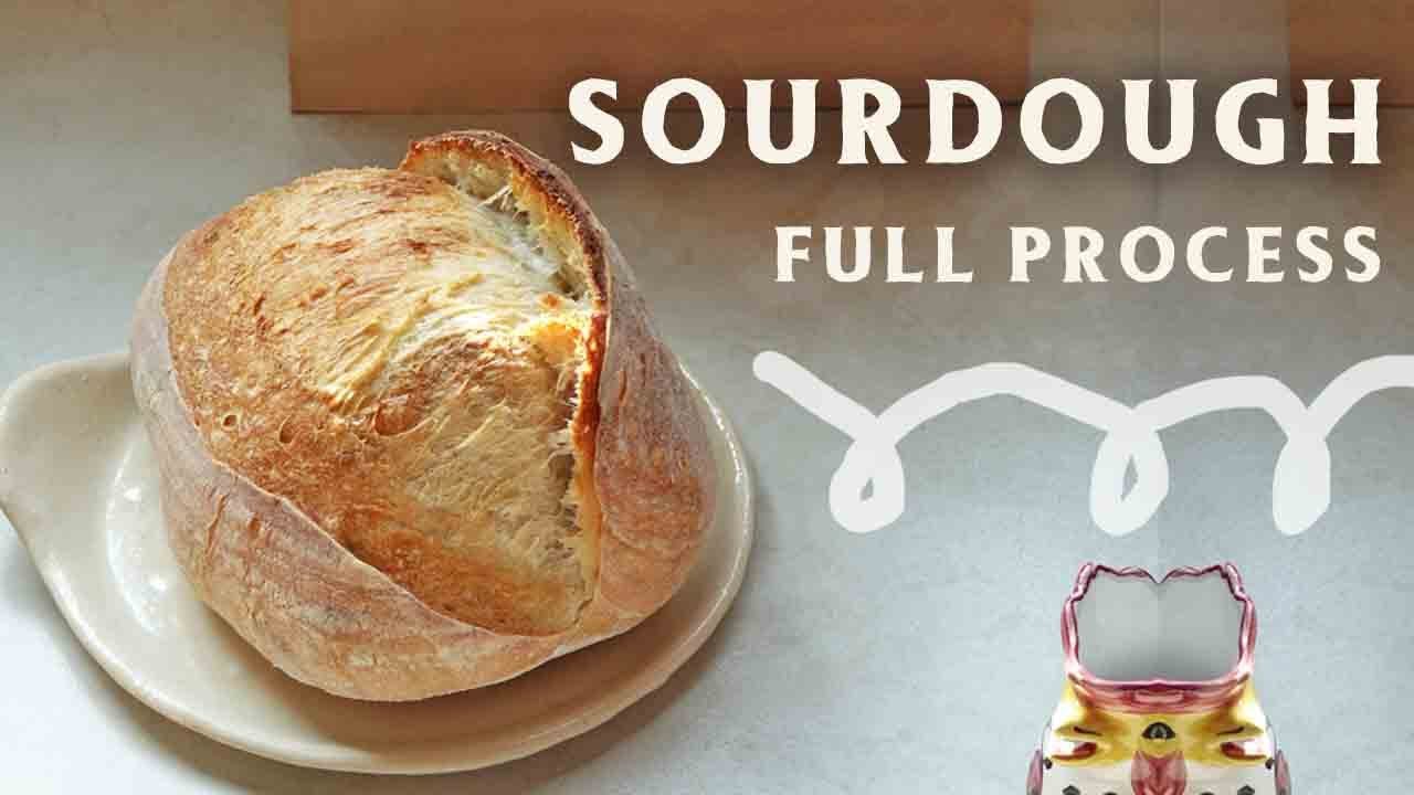MY FULL MASTER RECIPE PROCESS – The simplest way to make sourdough