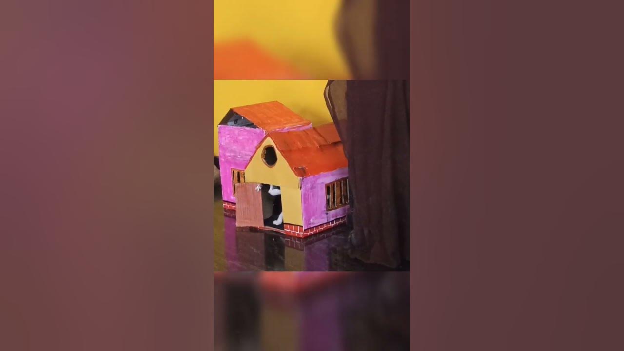 cardboard-cat-house-diy-crafts-youtube