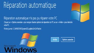 Réparation Automatique Na Pas Pu Réparer Votre Pc Windows 1011