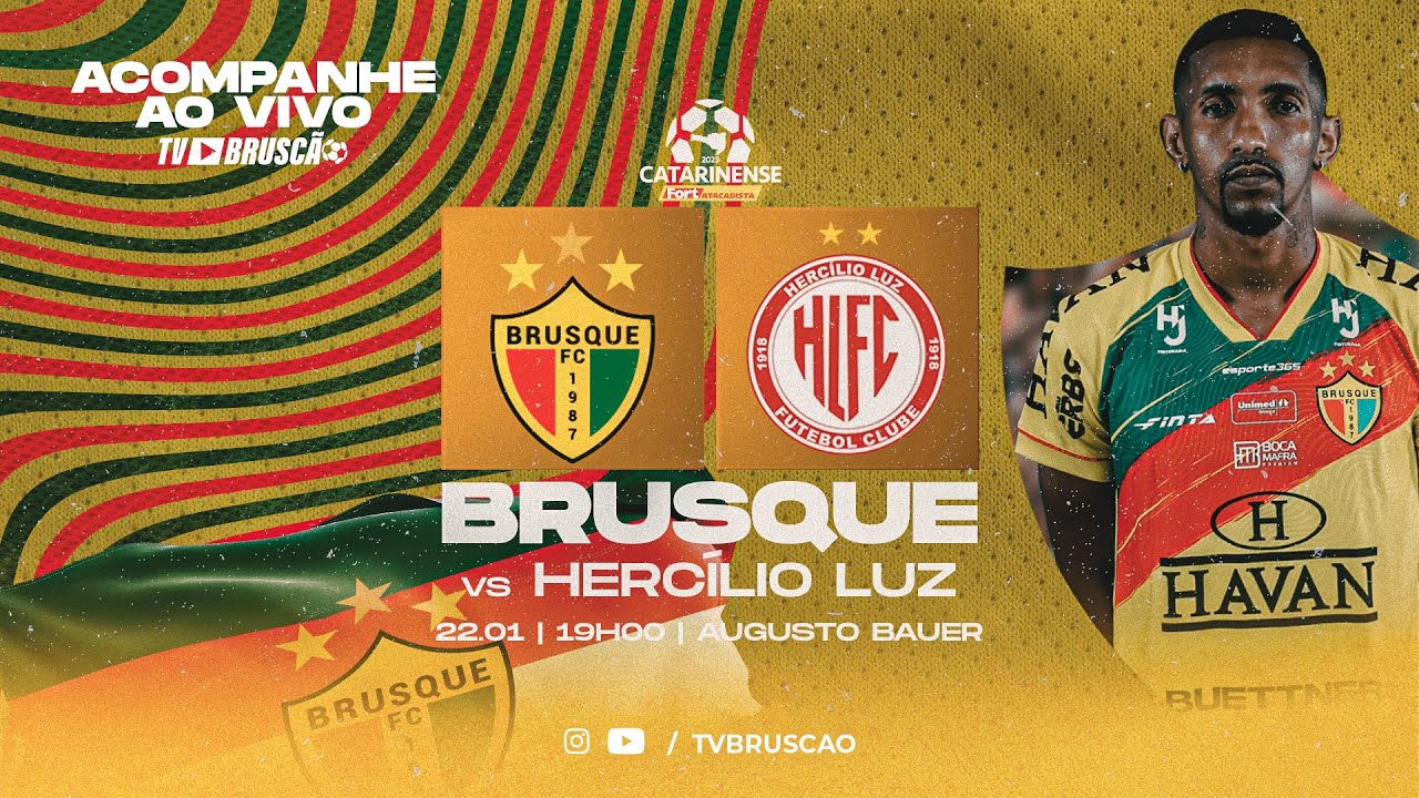 BRUSQUE X HERCILIO LUZ - CAMPEONATO CATARINENSE 2023 - YouTube
