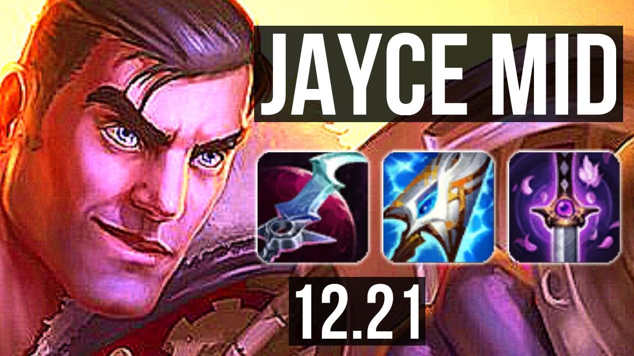 JAYCE vs ZED (MID) | 4.5M mastery, 7/3/14 | KR Master | 12.21