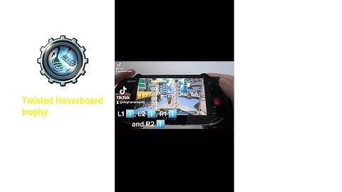 Get the Twisted Hoverboard trophy in Ratchet and Clank 1 on Ps Vita