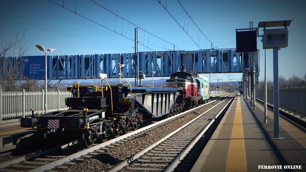 D345 MERCITALIA RAIL ALLA RISCOSSA TRA GORIZIA CERVIGNANO E MONFALCONE