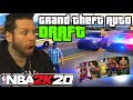 I went to GTA 5 to draft a NBA 2K20 team