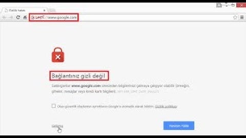 Proxy Ayarlarını kontrol edin hatası ve çözümü! Seri uygulamalı anlatım !