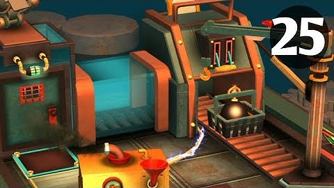 Tiny Robots Recharged Level 25 (Deadly Delivery) Android Gameplay...!