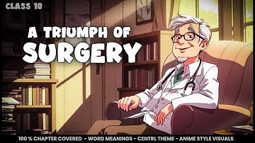 A Triumph of Surgery class 10 | Full Chapter animation (anime) | 2025-2026  | 100% coverage