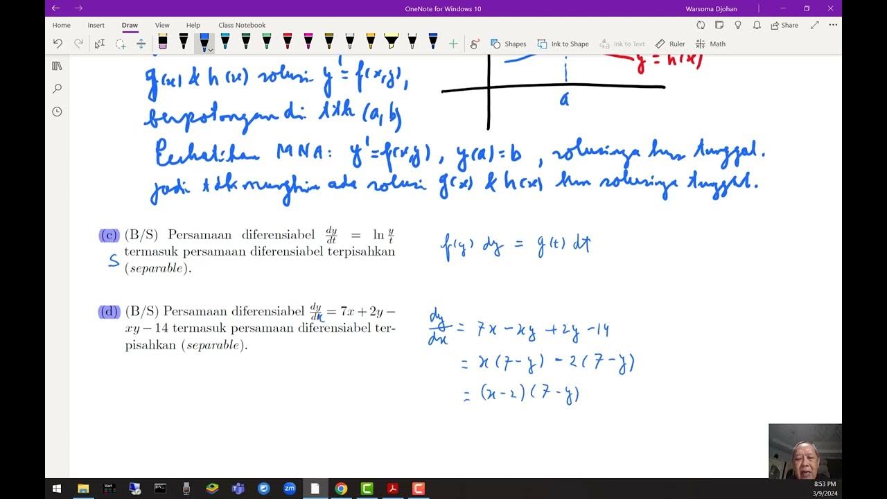 Video MA1202 Matematika 2B Tutorial 3 20240309 - YouTube