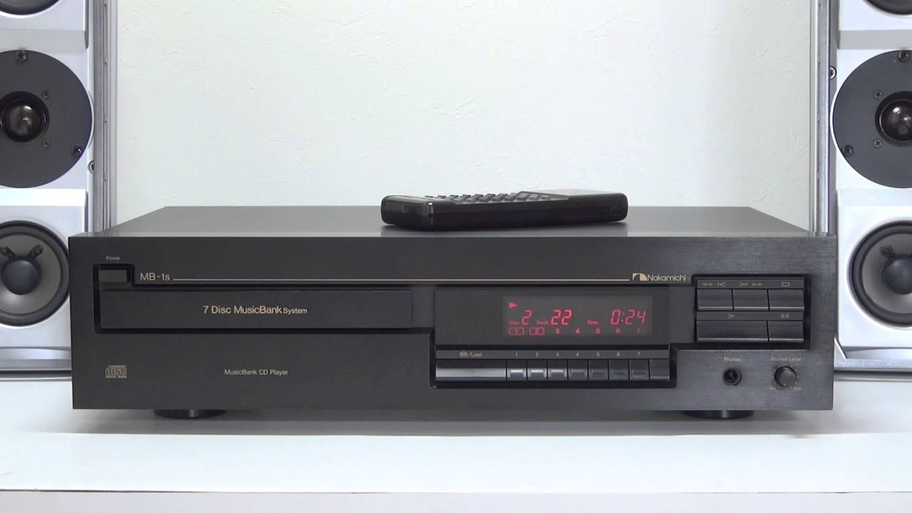 Nakamichi MB-1s デュアル20bit DAC MB1000構成 - YouTube