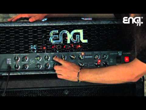 Engl Victor Smolski Ltd. E646 Лампов усилвател за глава Електрическа китара 100W Черен