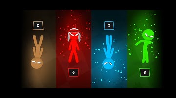 Stickman Party All random MINIGAMES 1 2 3 4 player Games 2023 Gameplay Part 74