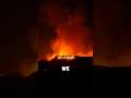 HUGE Fire in Hollywood Hills near Universal Studios #shorts #fire