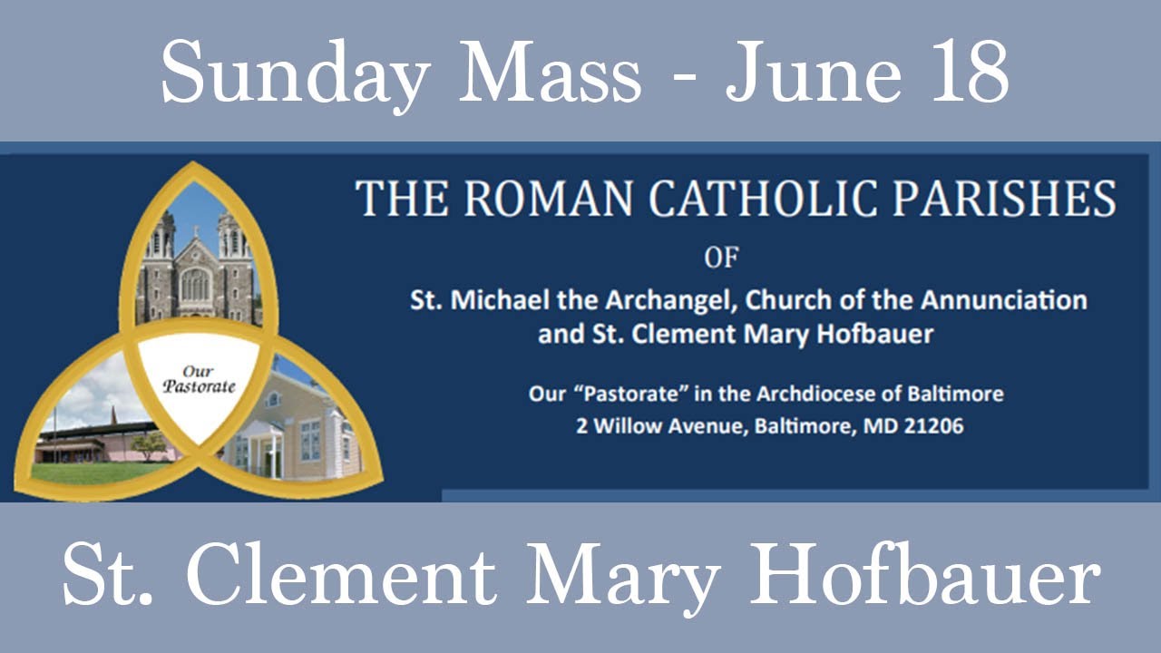 Sunday Mass, June 18, 2023 YouTube