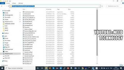 MAITRISER MYSQL EPISODE 1(Configuration pour accès par invite de commande)