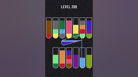 Water Sort Puzzle level 399