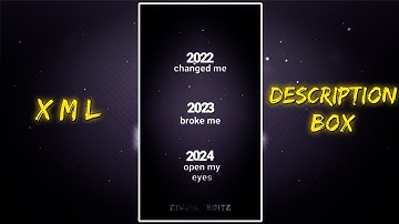 HELLO 2025 ☠️ NEW ATTITUDE BOY XML 😈🥀 || NEW TREND XML PRESENTS FILE 🤨📈 || STATUS XML PROJECT FILE