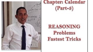 Chapter: Calendar(Part-3) | Hindi | Solve problems in few seconds | हिंदी मे