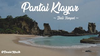 Pantai Klayar - Didi Kempot (lirik dan terjemahan)