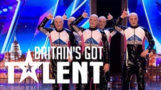 Aliens taking over TV? | BRITAINS GOT TALENT 2018 | BABA YEGA by inactive. 186,019 views 6 years ago 3 minutes, 49 seconds