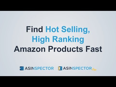 Find Hot Selling, High Ranking Amazon Products In Seconds!