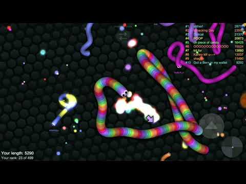 របៀបលេងហ្គេមទាក់សុីពស់  Snake ,io